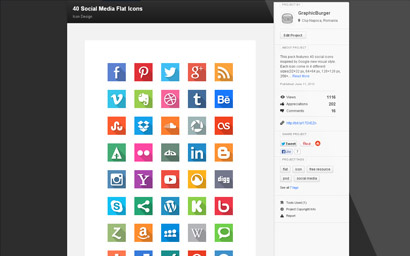 Blog / Magazine Flat UI Kit